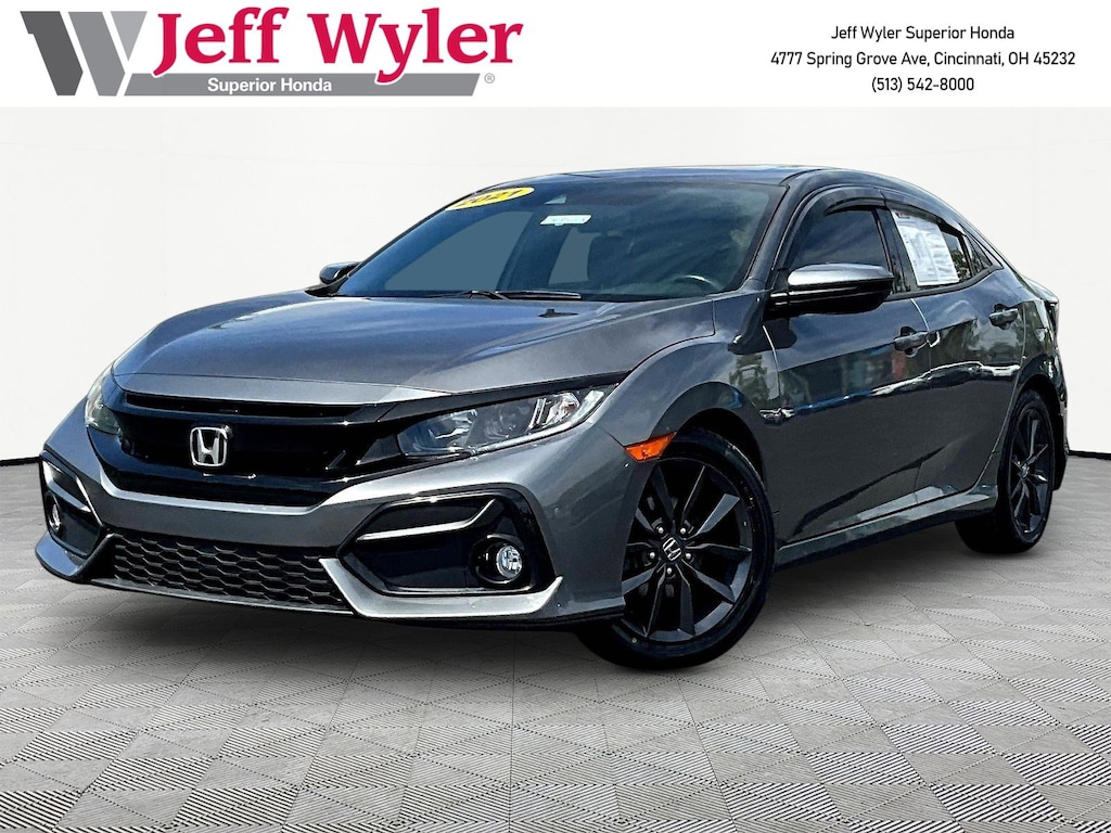 Used 2021 Honda Civic EX Hatchback