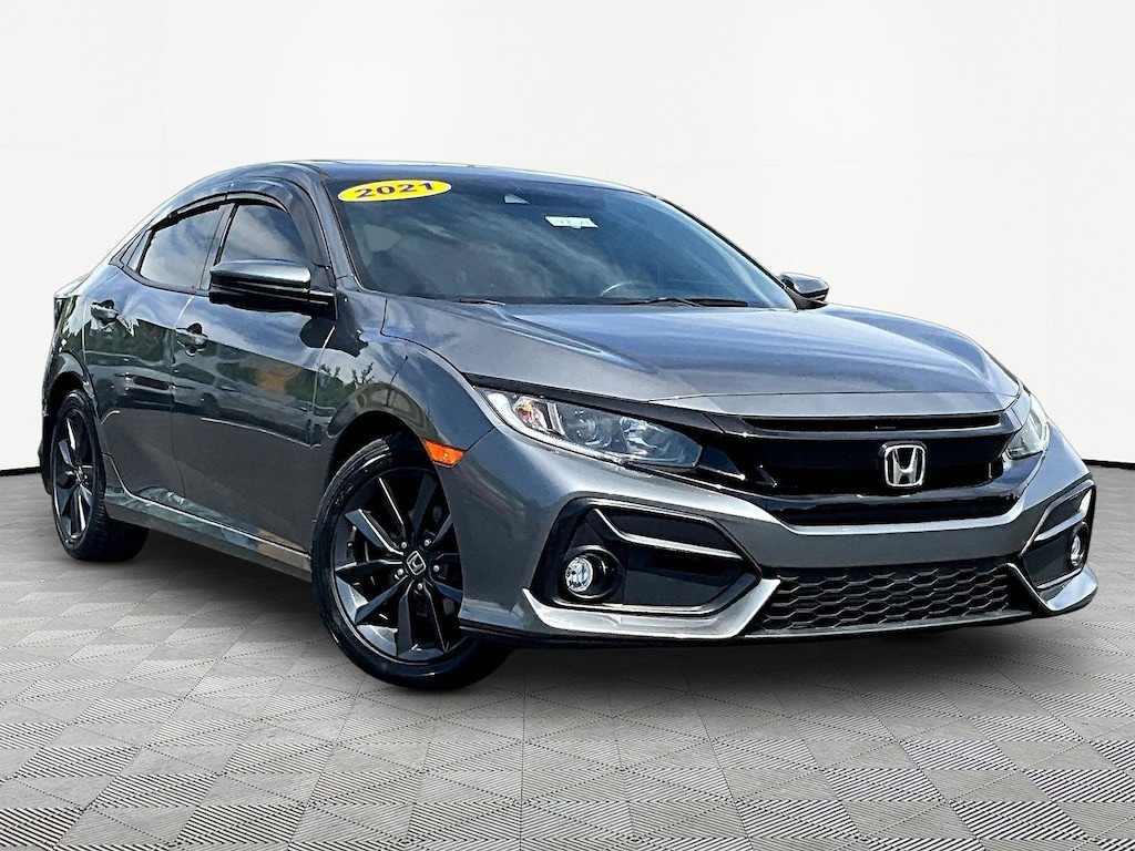 Used 2021 Honda Civic EX Hatchback