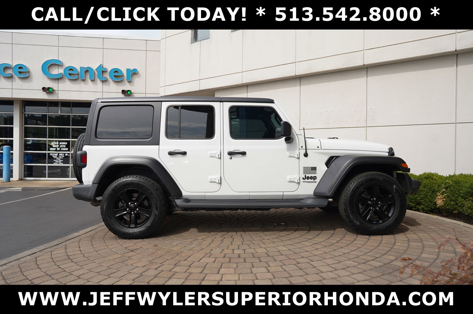 Used 2020 Jeep Wrangler Unlimited Altitude with VIN 1C4HJXDG9LW174652 for sale in Cincinnati, OH