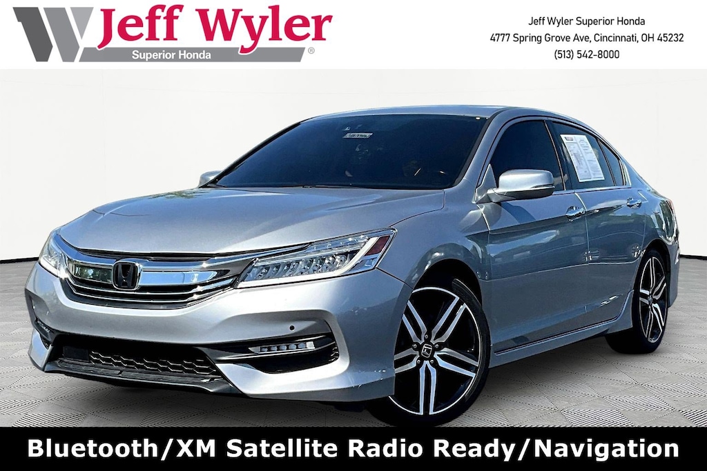 Used 2017 Honda Accord Touring V6 Sedan