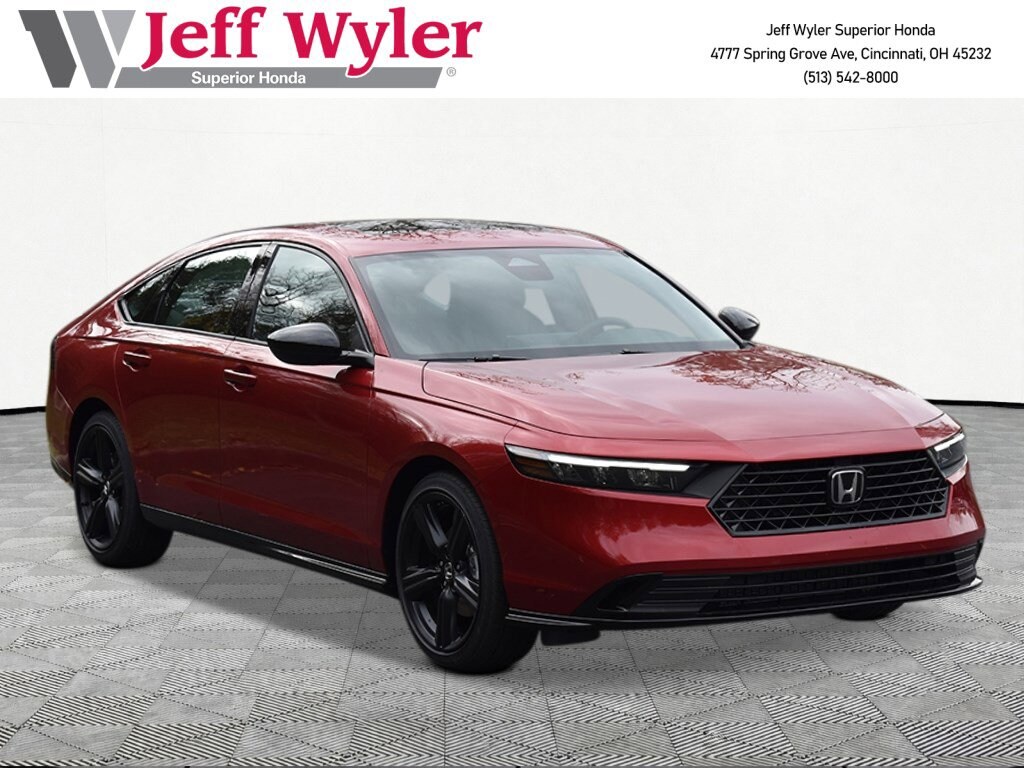 New 2026 Honda Accord Hybrid Sport-L Sedan