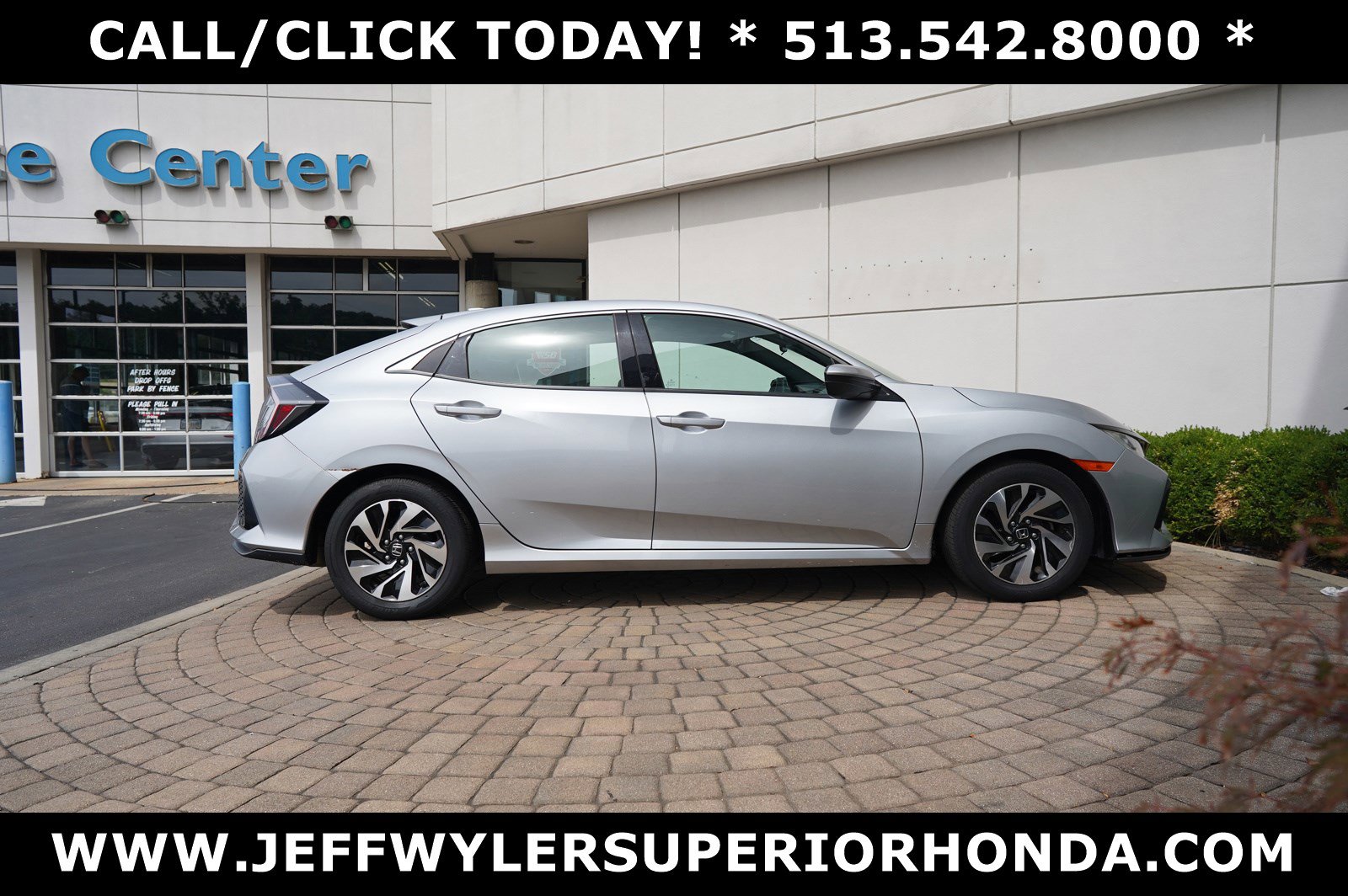 Used 2018 Honda Civic Hatchback LX with VIN SHHFK7H22JU217229 for sale in Springfield, OH