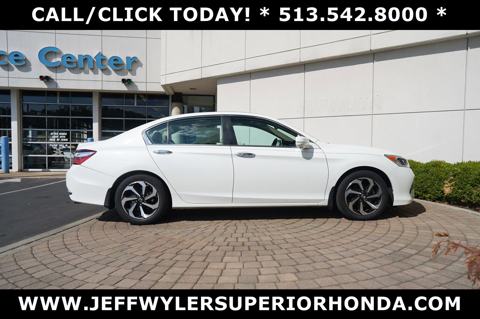 Used 2017 Honda Accord EX-L with VIN 1HGCR2F86HA145532 for sale in Cincinnati, OH