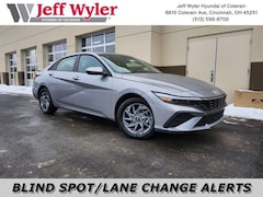 2026 Hyundai Elantra Hybrid Blue Sedan