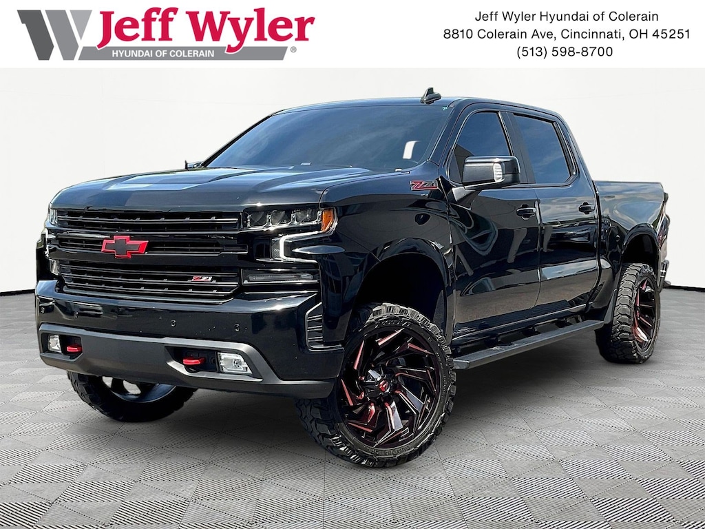 Used 2021 Chevrolet Silverado 1500 LT Trail Boss Truck Crew Cab