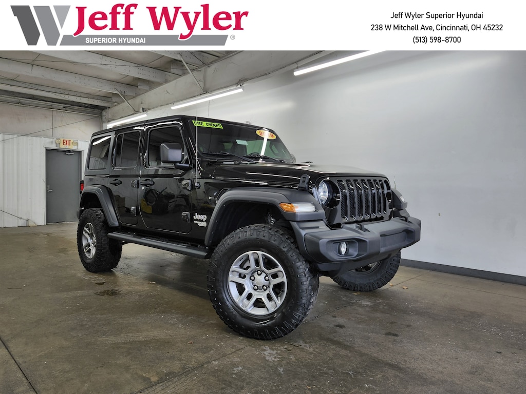 Used 2019 Jeep Wrangler Unlimited Sport 4x4 SUV