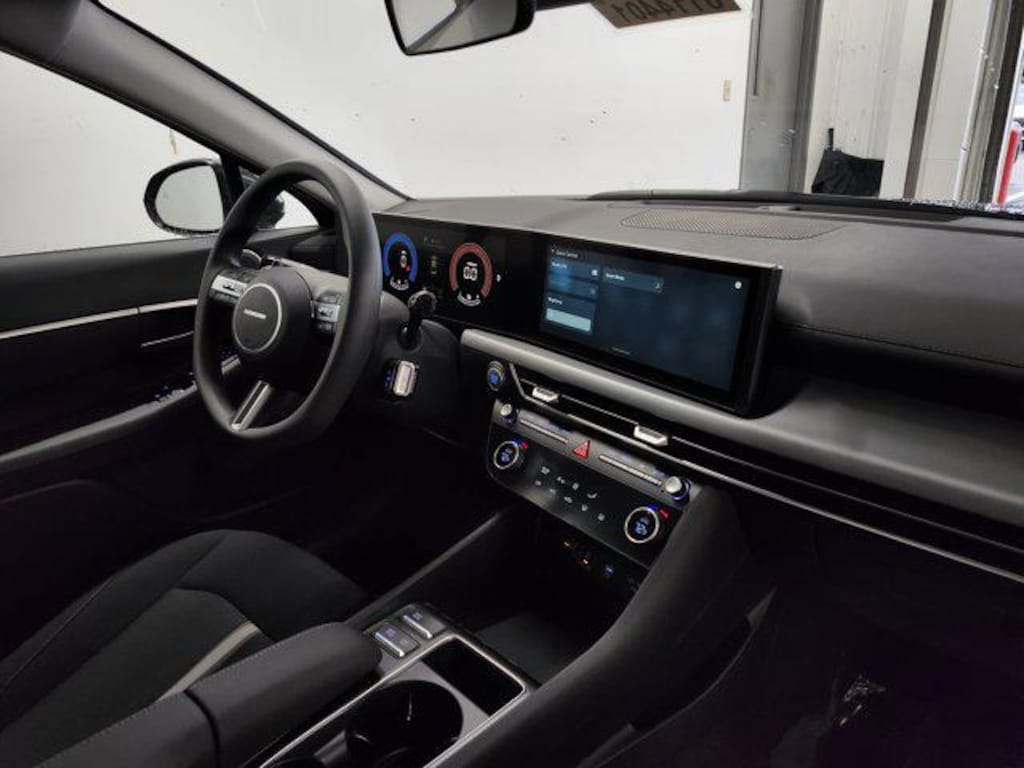 New 2026 Hyundai Sonata Hybrid Blue Sedan