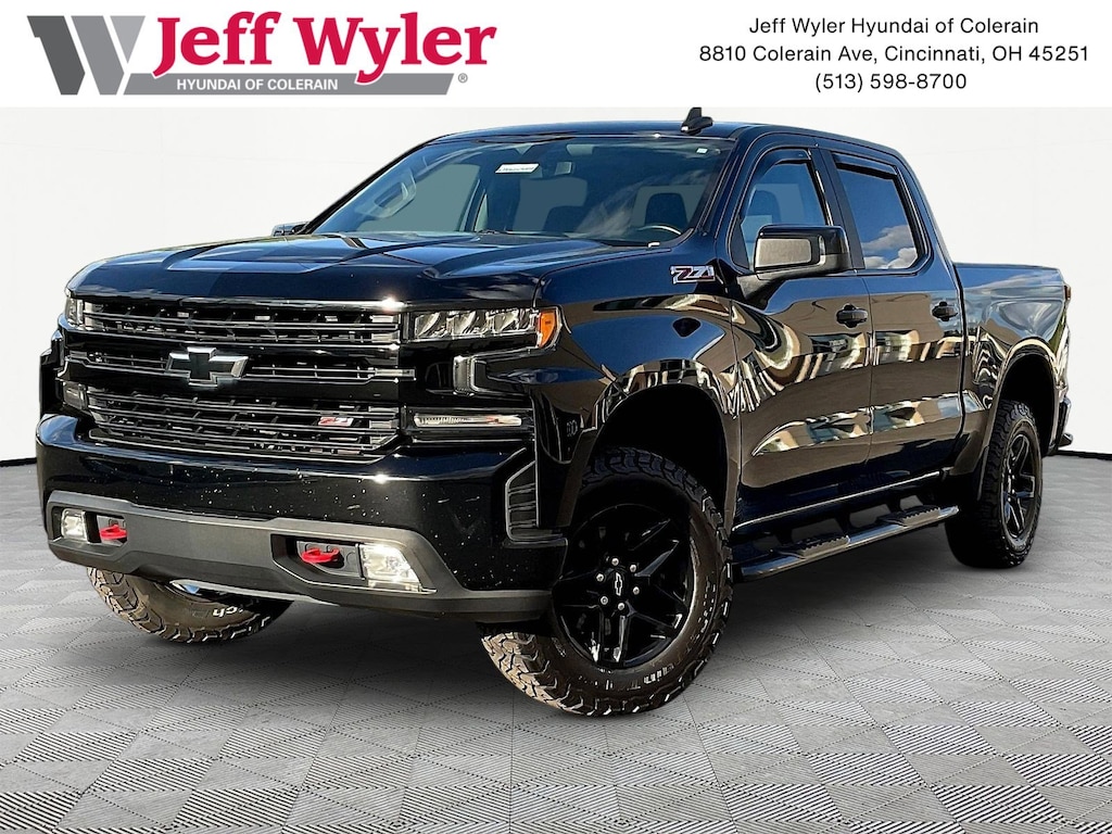 Used 2019 Chevrolet Silverado 1500 LT Trail Boss Truck Crew Cab