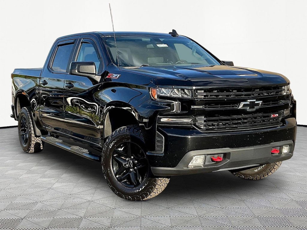 Used 2019 Chevrolet Silverado 1500 LT Trail Boss Truck Crew Cab