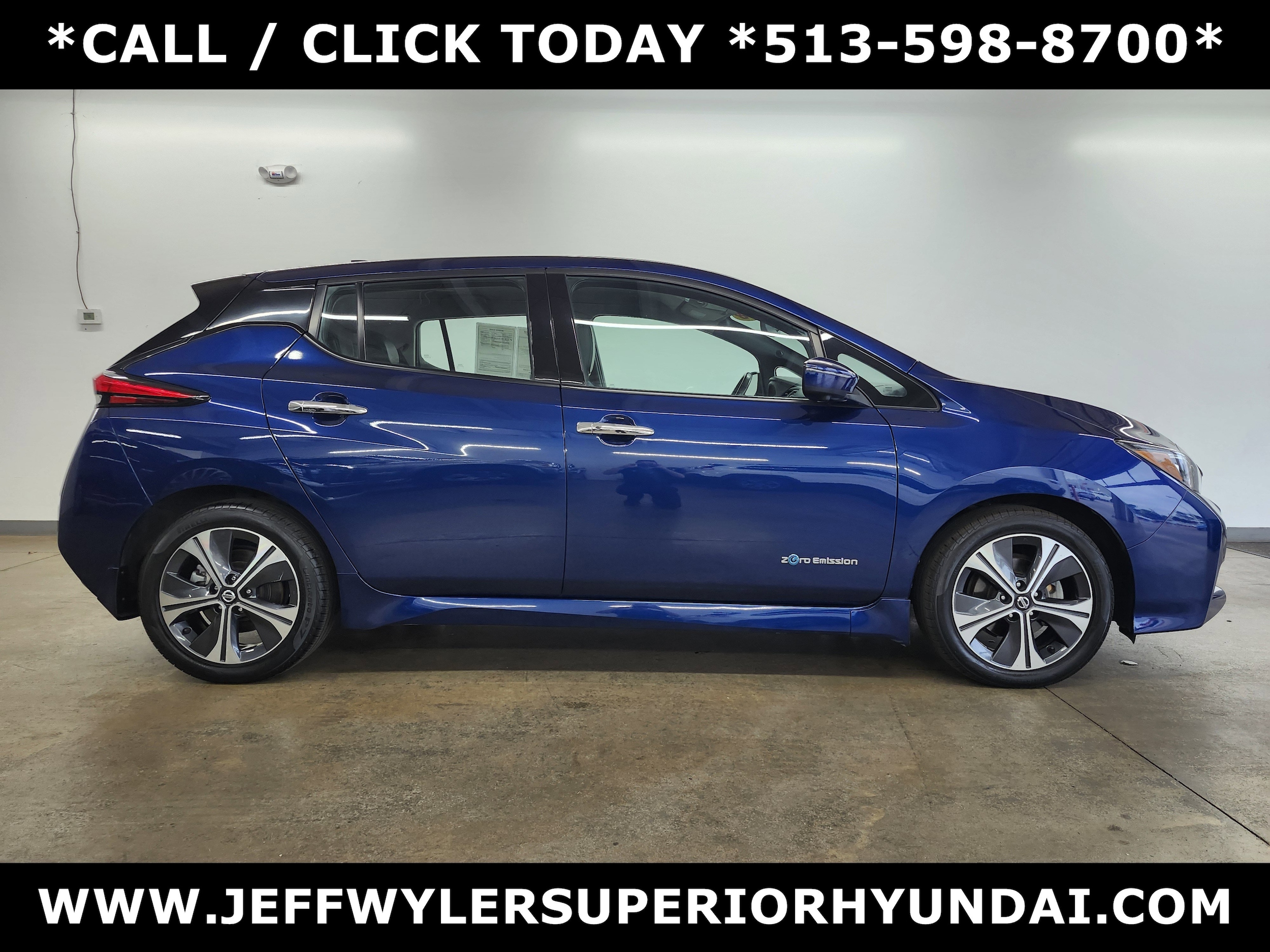 Used 2018 Nissan LEAF SL with VIN 1N4AZ1CP6JC306716 for sale in Cincinnati, OH