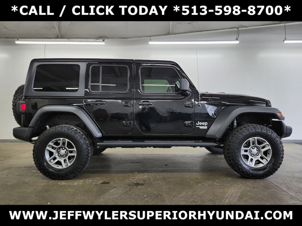 Used 2019 Jeep Wrangler Unlimited Sport 4x4 SUV