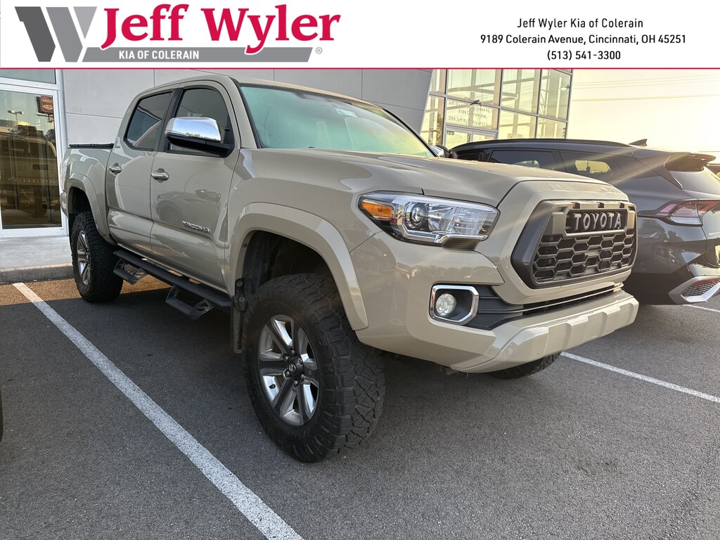 Used 2017 Toyota Tacoma Limited V6 Truck Double Cab