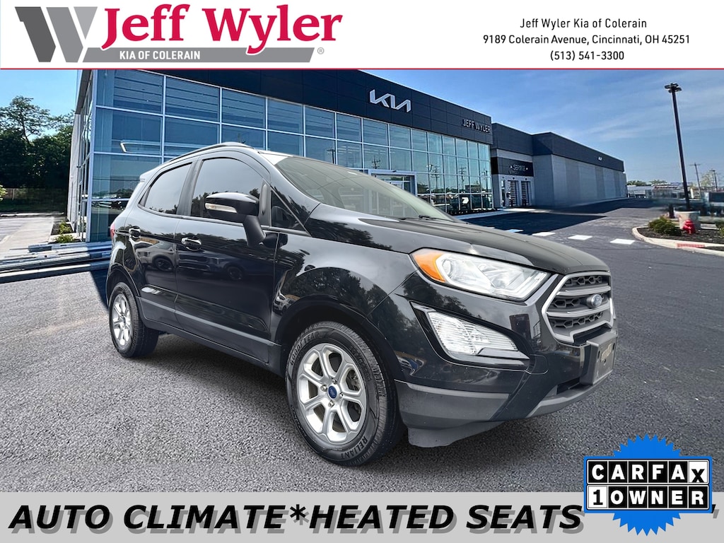 Used 2019 Ford EcoSport SE SUV