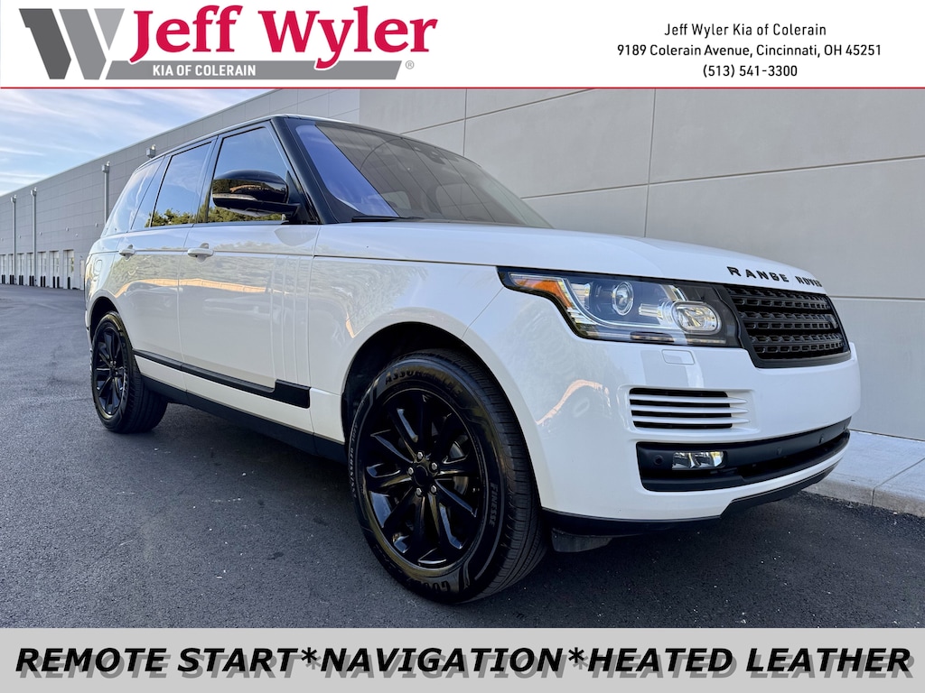 Used 2017 Land Rover Range Rover 3.0L V6 Turbocharged Diesel HSE Td6 SUV