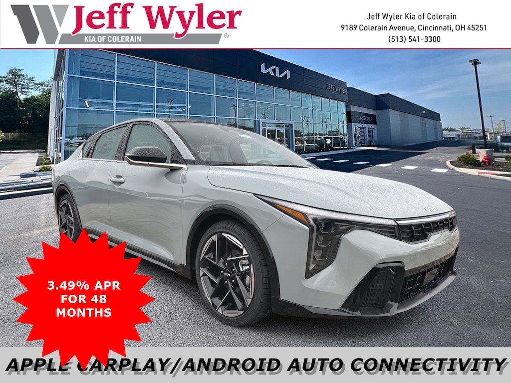 New 2026 Kia K4 GT-Line Sedan