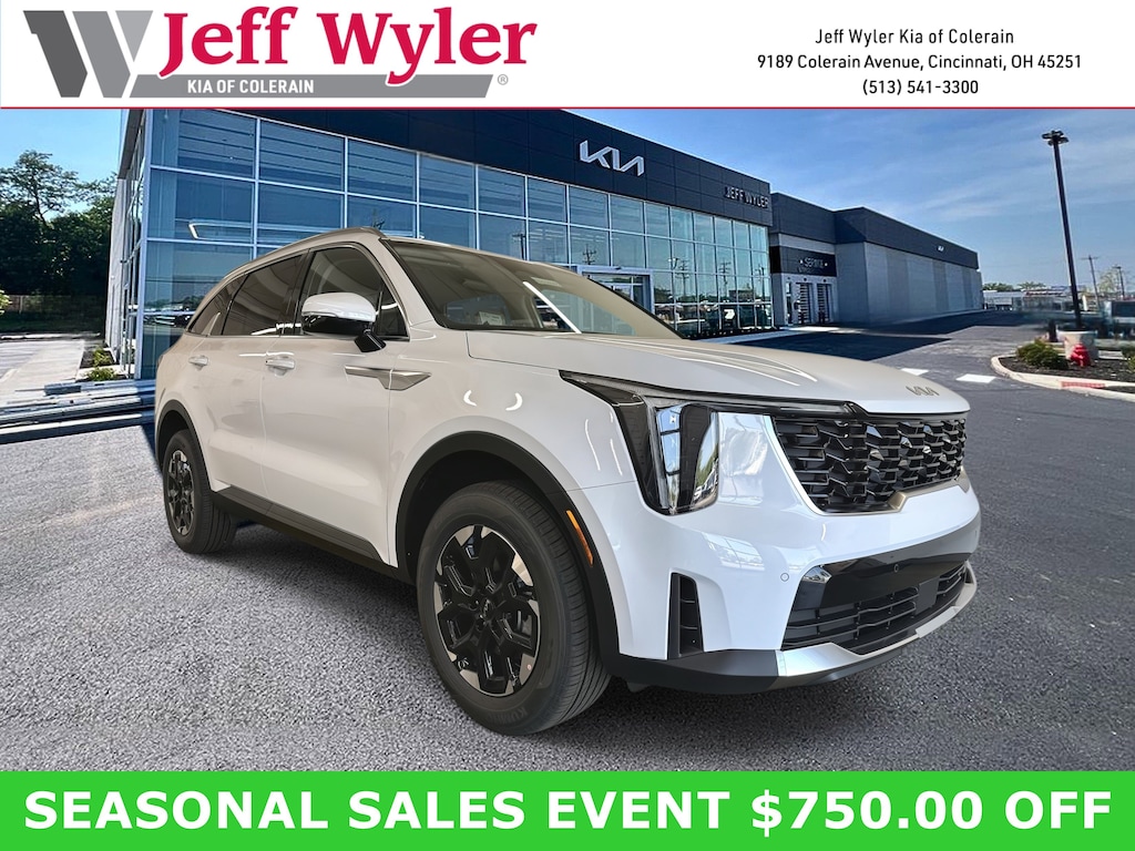 New 2025 Kia Sorento S SUV