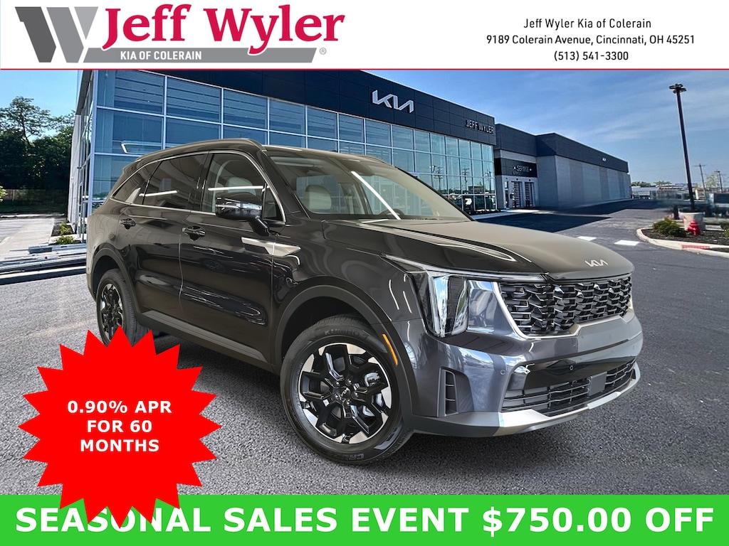 New 2025 Kia Sorento S SUV