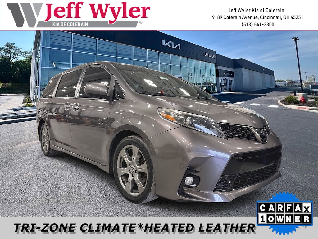 Used 2019 Toyota Sienna SE 8 Passenger Van