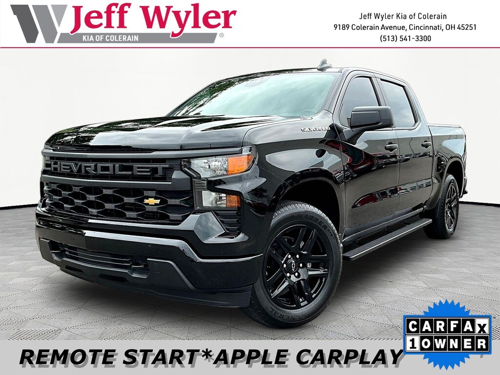 Used 2022 Chevrolet Silverado 1500 Custom Truck Crew Cab
