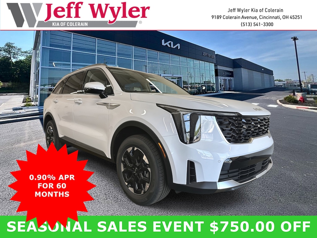New 2025 Kia Sorento S SUV