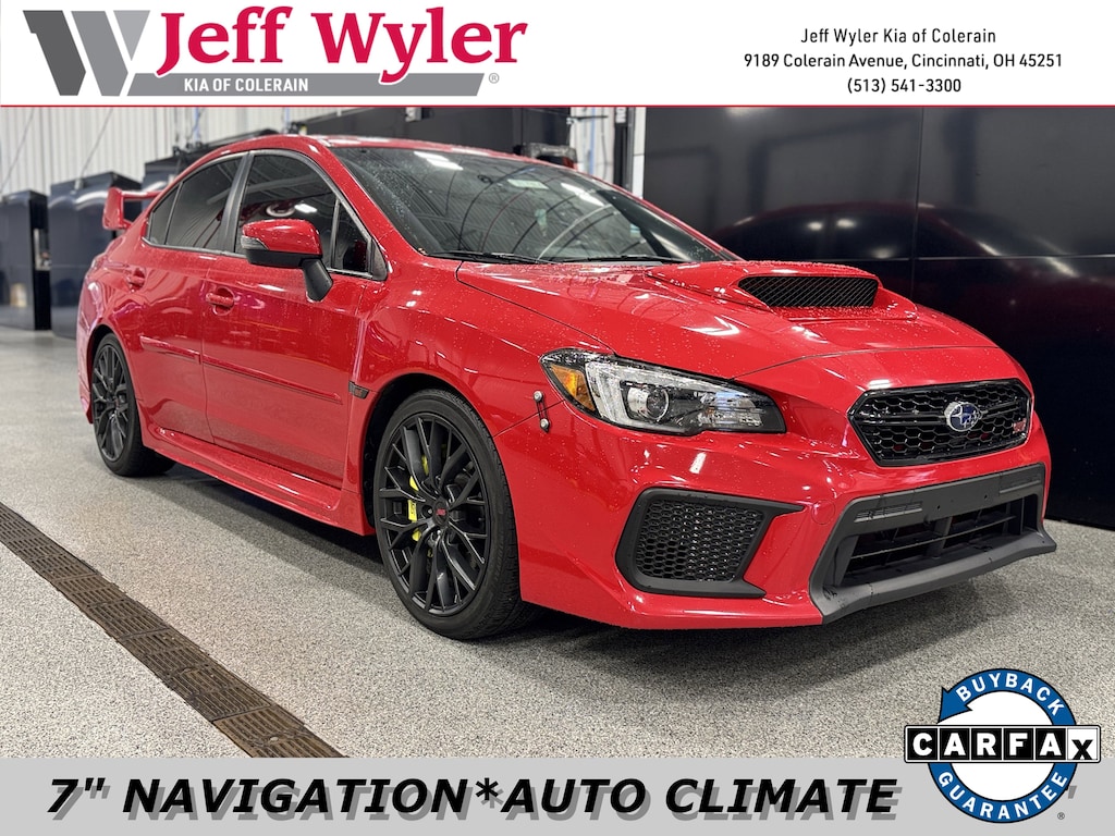Used 2018 Subaru WRX STI Limited with Lip Sedan
