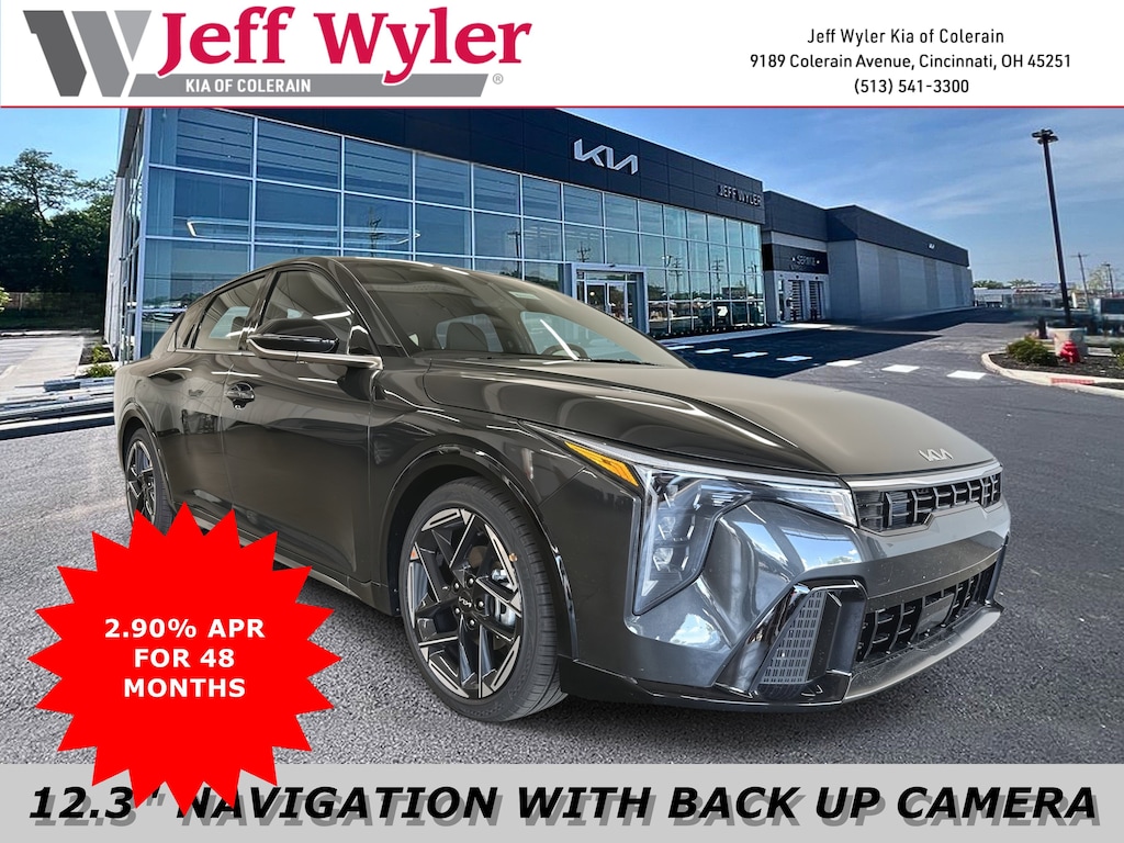 New 2025 Kia K4 GT-Line Sedan