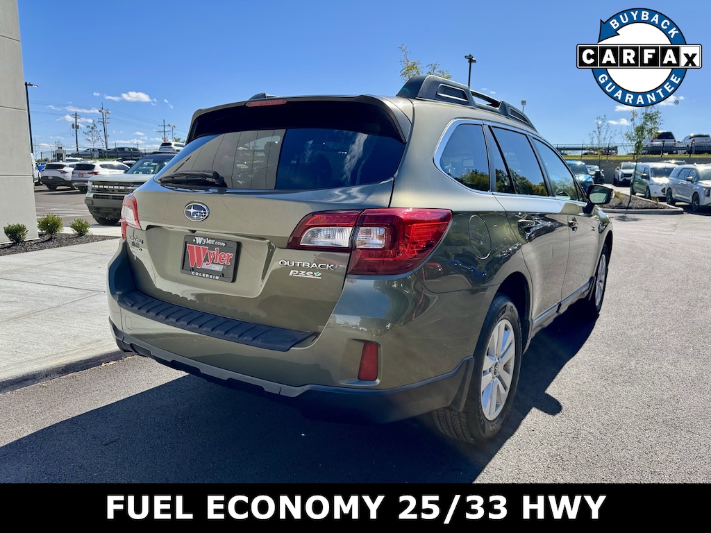 Used 2015 Subaru Outback 2.5i Premium w/ Moonroof/Power Rear Gate SUV