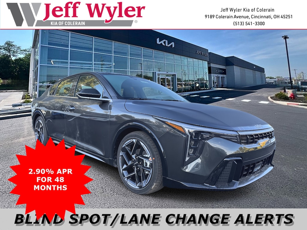 New 2025 Kia K4 GT-Line Sedan