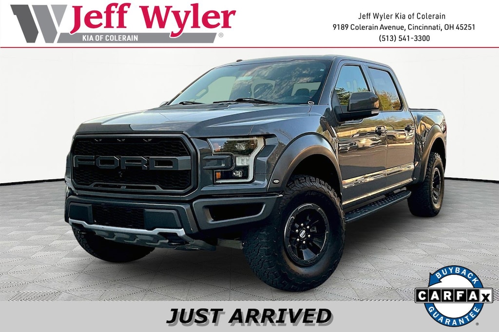 Used 2018 Ford F-150 Raptor Truck SuperCrew Cab