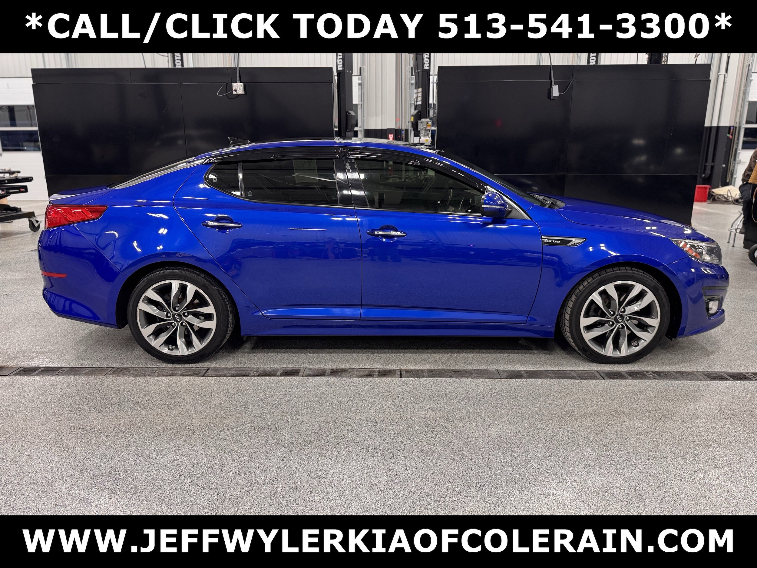 Used 2015 Kia Optima SX with VIN 5XXGR4A62FG406819 for sale in Cincinnati, OH