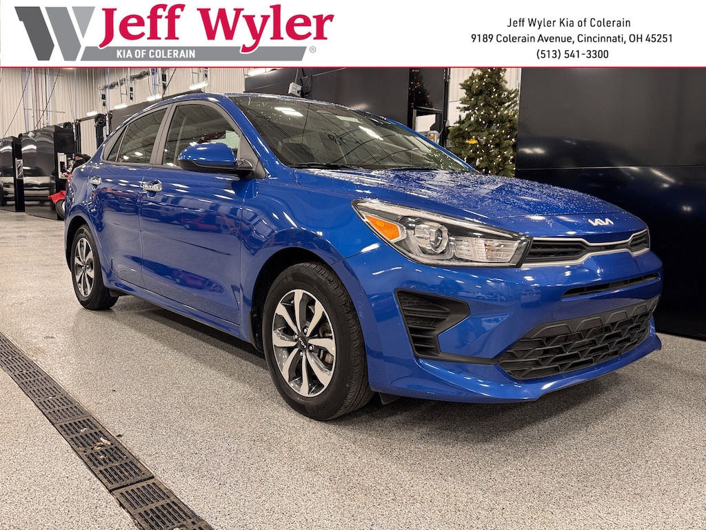 Certified 2022 Kia Rio S Sedan