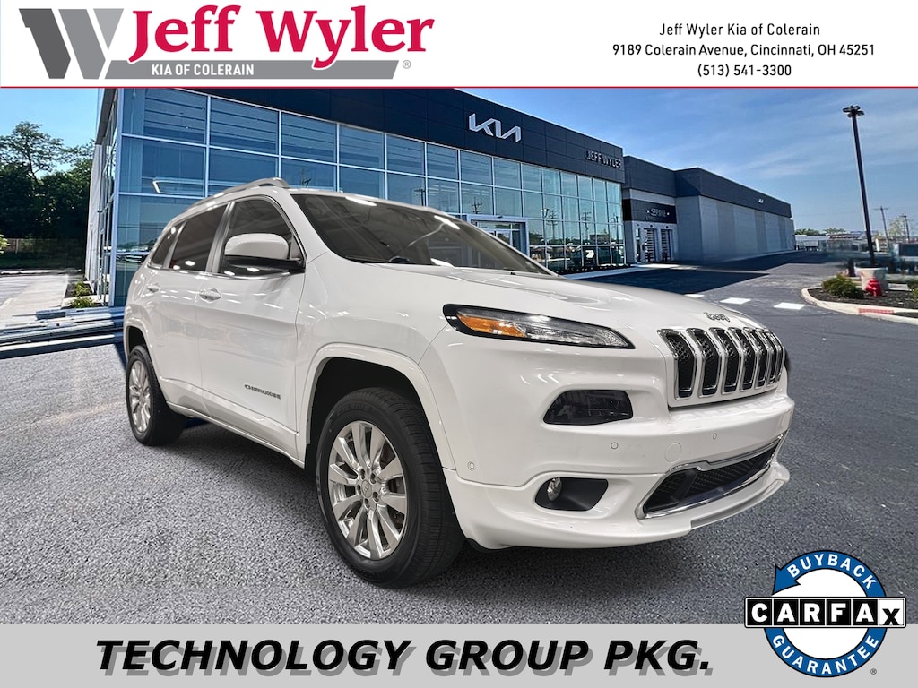 Used 2016 Jeep Cherokee Overland 4x4 SUV