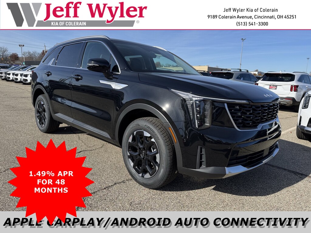 New 2026 Kia Sorento S SUV