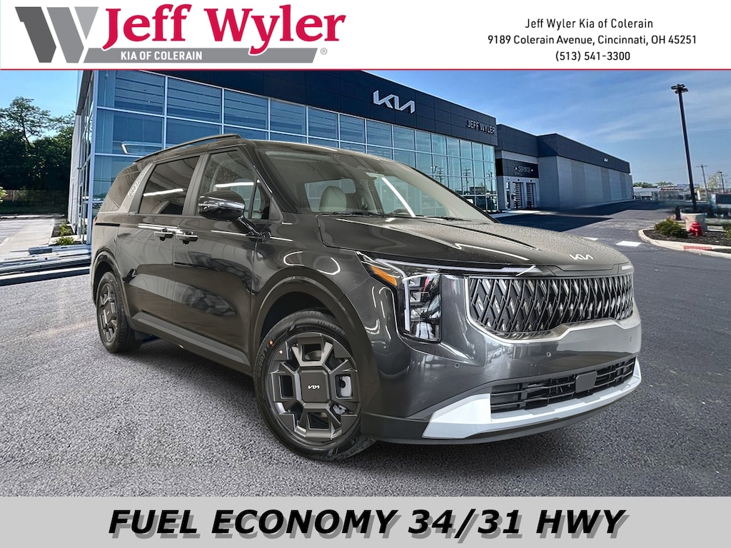 New 2026 Kia Carnival Hybrid EX Van Passenger Van