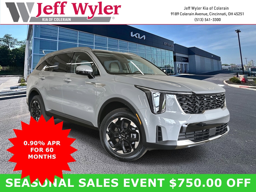 New 2025 Kia Sorento S SUV