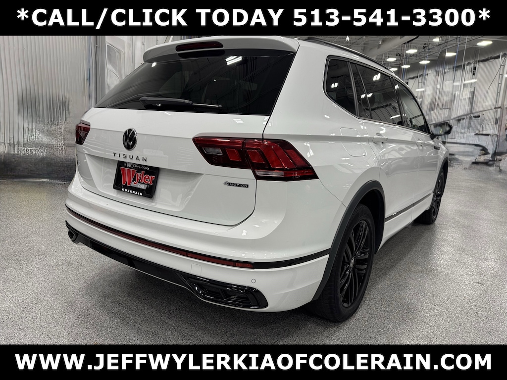 Used 2022 Volkswagen Tiguan 2.0T SE R-Line Black SUV
