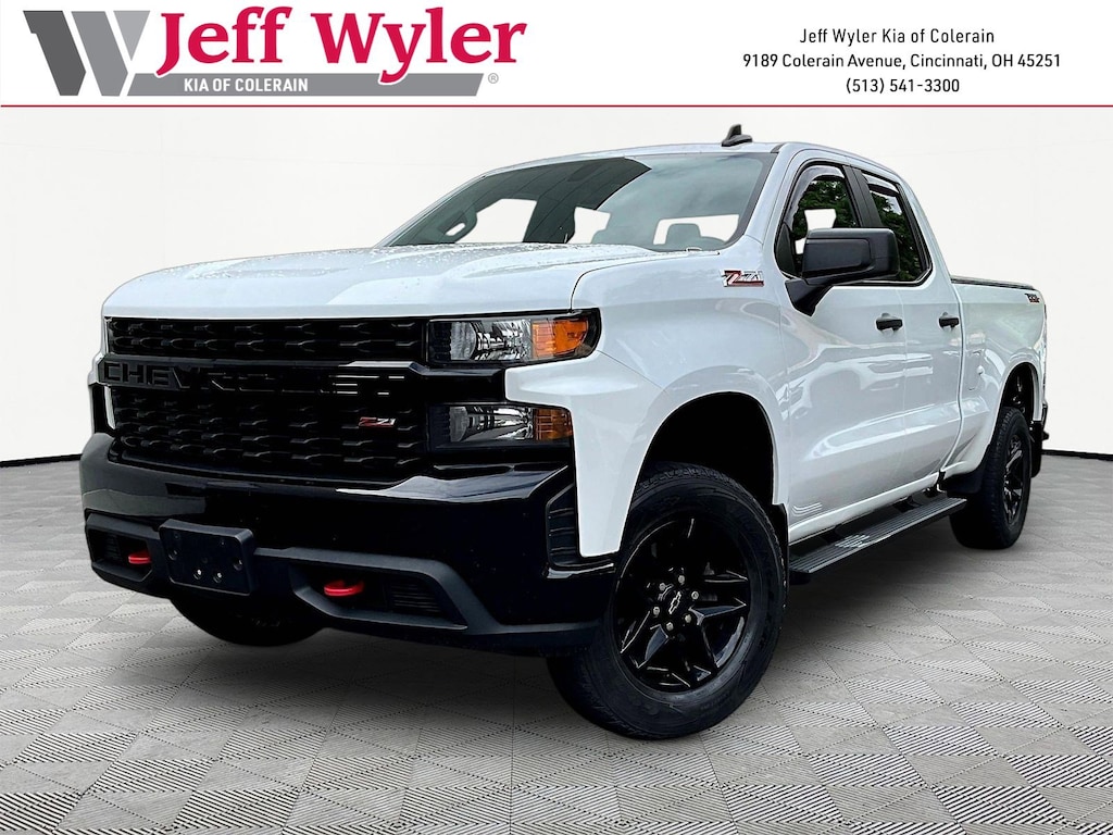 Used 2020 Chevrolet Silverado 1500 Silverado Custom Trail Boss Truck Double Cab