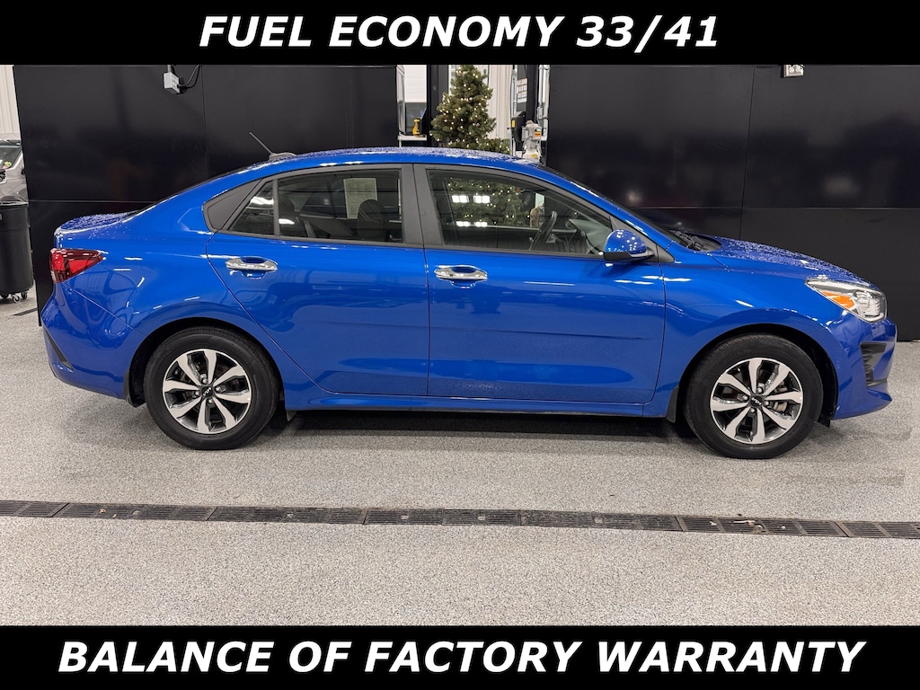 Certified 2022 Kia Rio S Sedan
