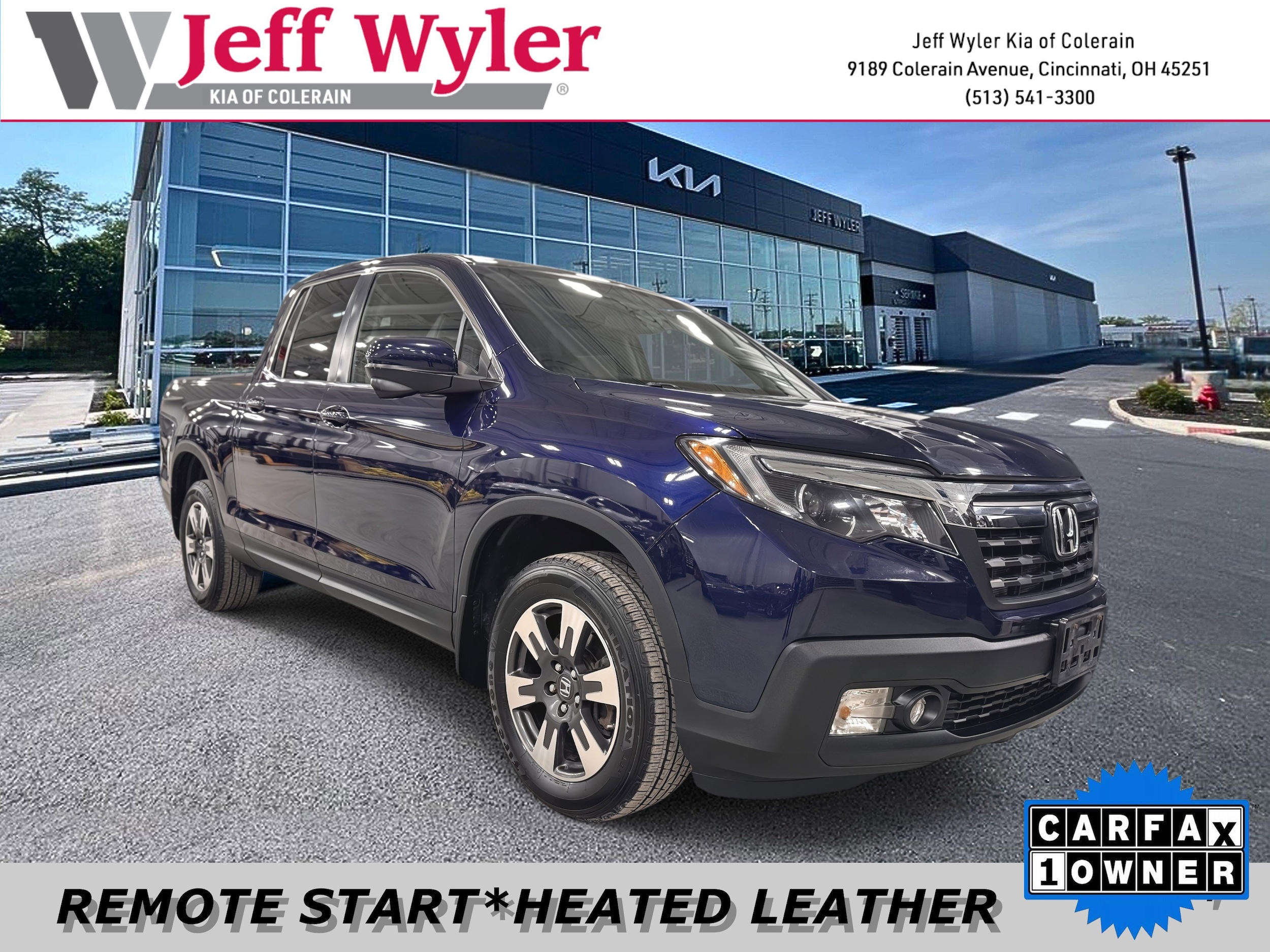 2017 Honda Ridgeline RTL-T