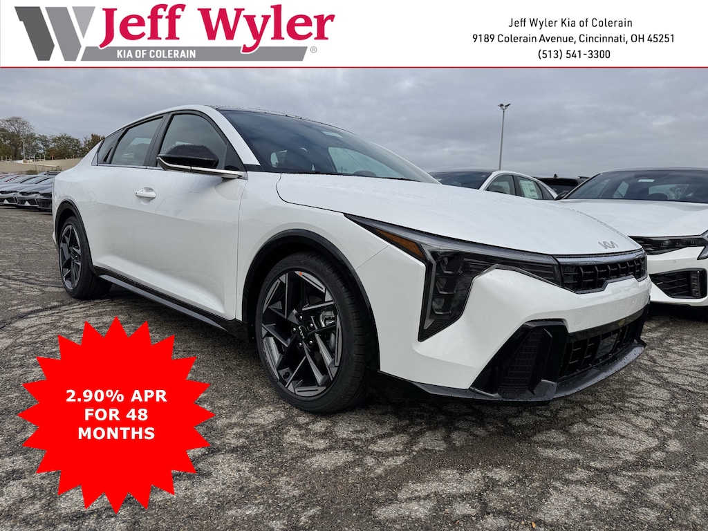 New 2025 Kia K4 GT-Line Sedan