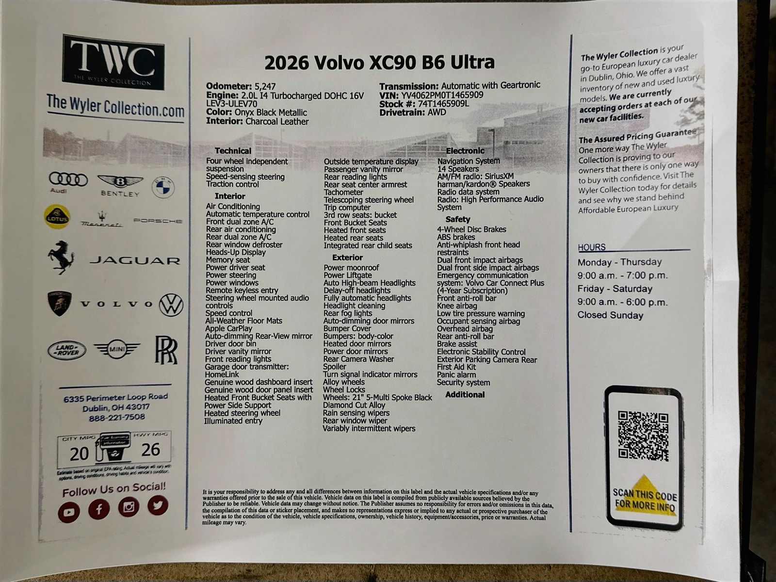 2026 Volvo XC90 Ultra - Photo 47