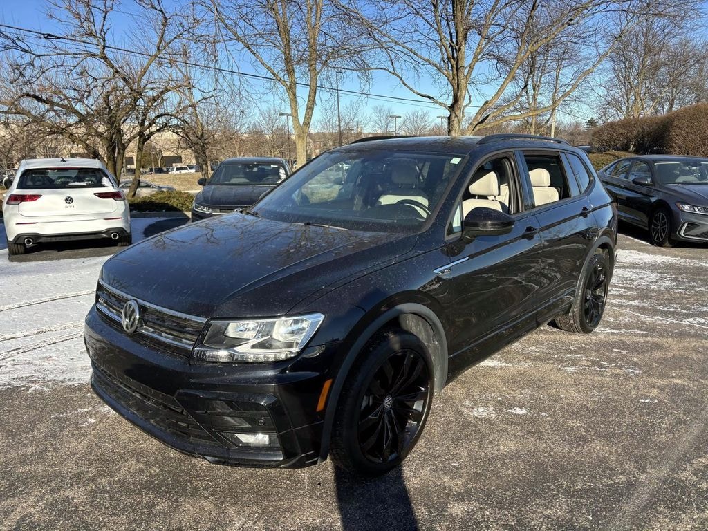 Used 2021 Volkswagen Tiguan 2.0T SE R-Line Black SUV