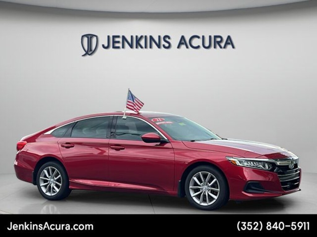 Used 2021 Honda Accord LX 1.5T Sedan