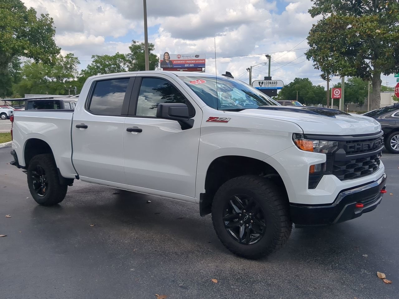 Used 2024 Chevrolet Silverado 1500 Custom with VIN 3GCPDCEK6RG364740 for sale in Ocala, FL