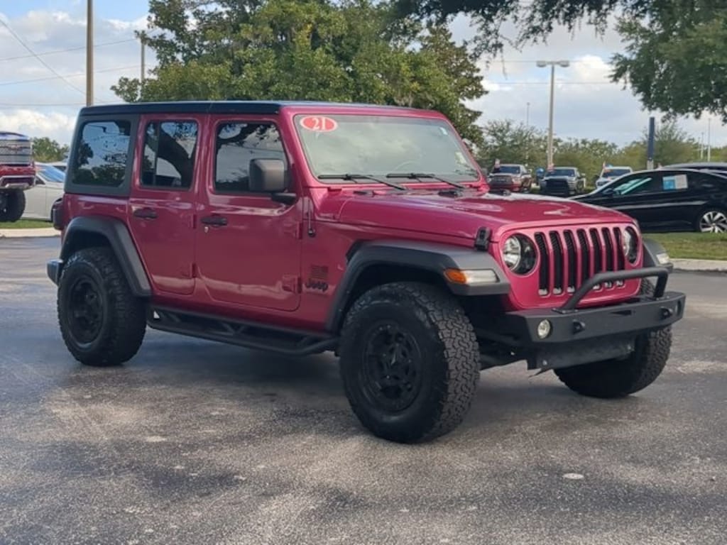 Used 2021 Jeep Wrangler Unlimited Sport SUV