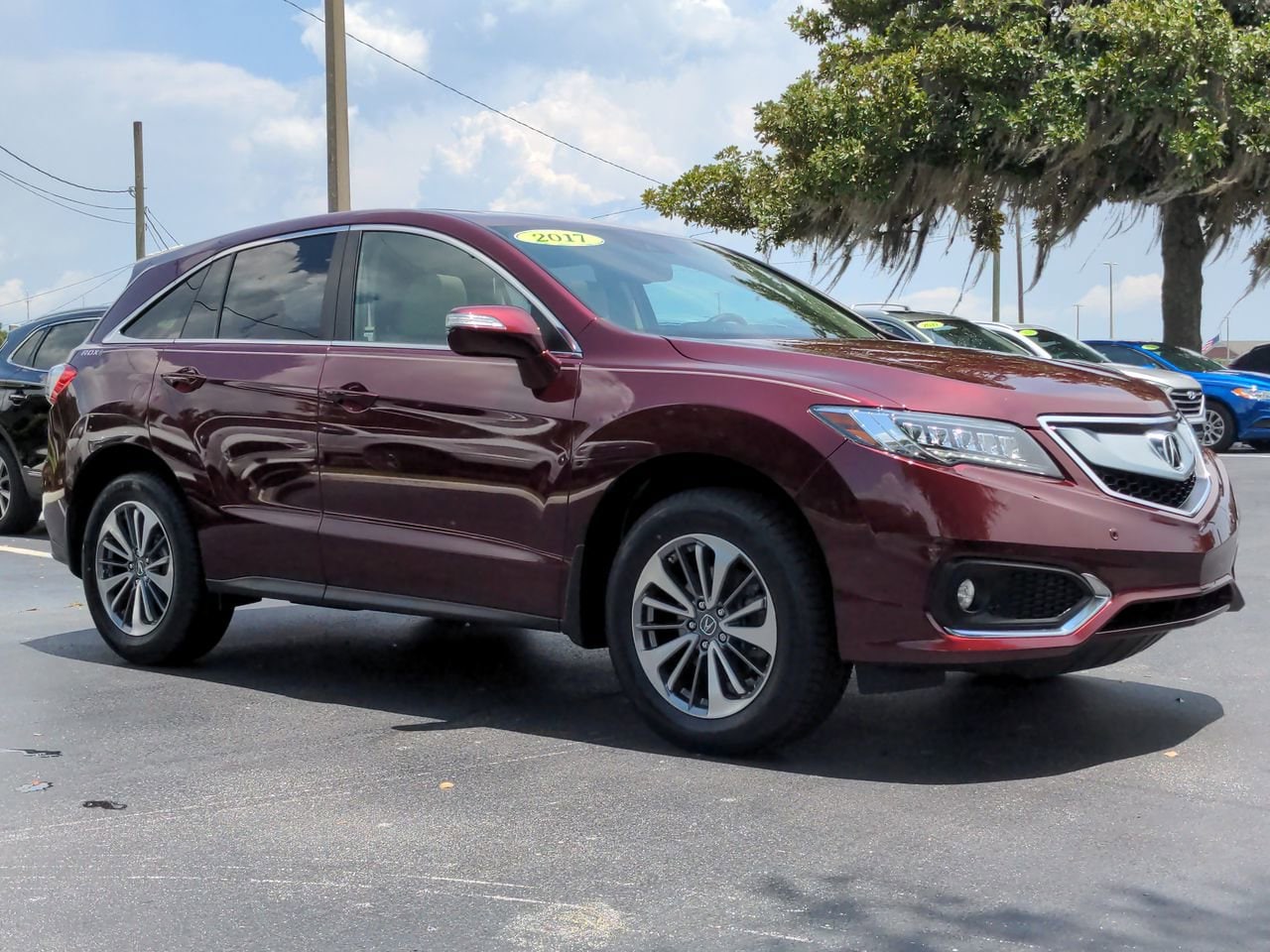 Used 2017 Acura RDX Advance Package with VIN 5J8TB3H74HL004803 for sale in Ocala, FL