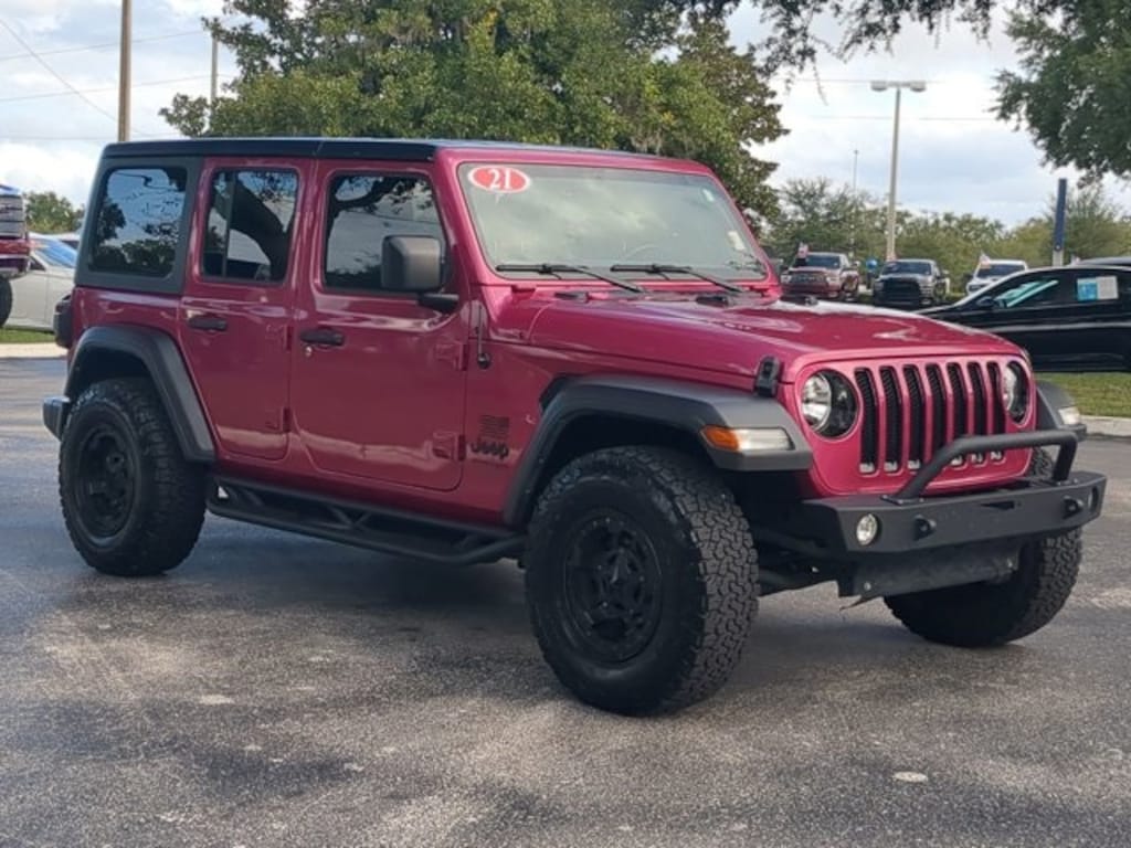 Used 2021 Jeep Wrangler Unlimited Sport SUV