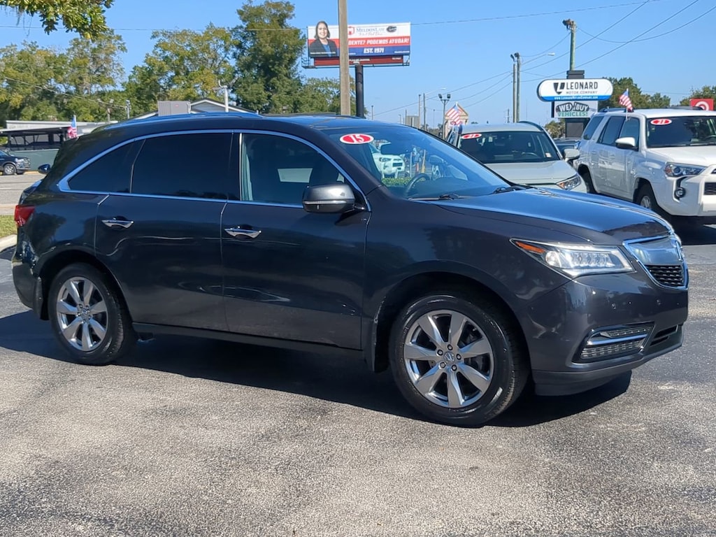 Used 2015 Acura MDX 3.5L Advance Pkg w/Entertainment Pkg (A6) SUV