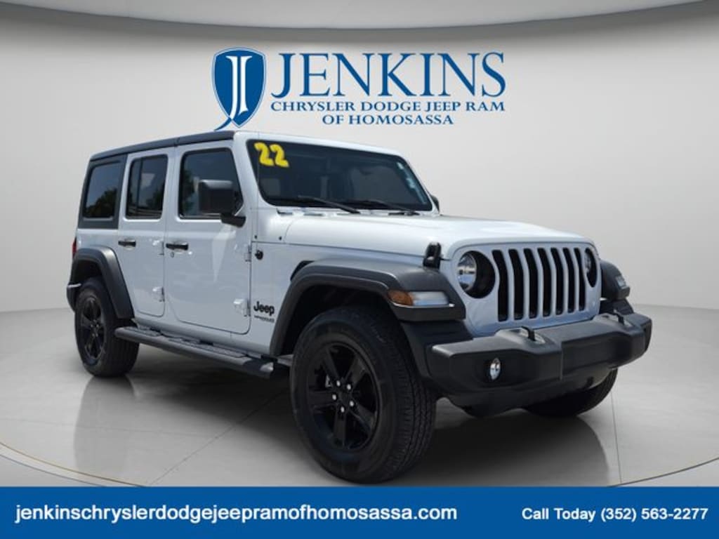 Used 2022 Jeep Wrangler Unlimited Sport SUV