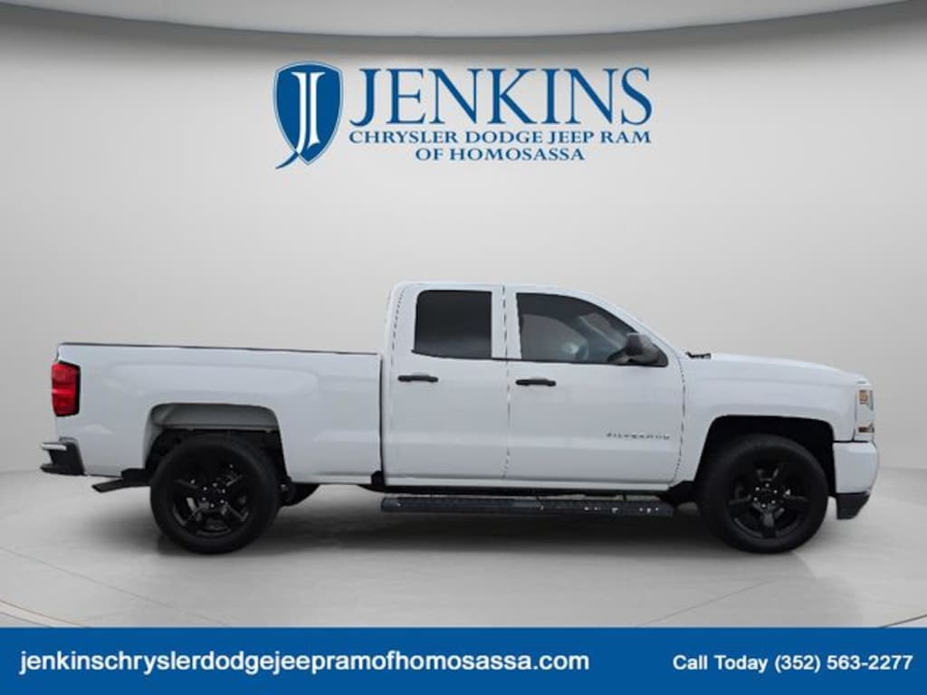 Used 2018 Chevrolet Silverado 1500 Silverado Custom Truck Double Cab